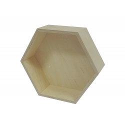 Półka drewniana plaster miodu głębokość 97 mm